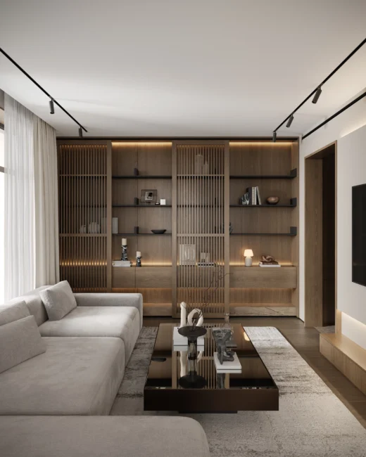 Modern Studio Apartment – Residential Interior Design Project